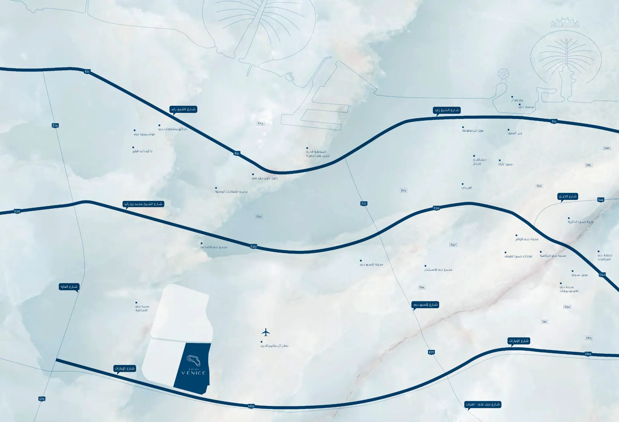 Studio Apartment in Azizi Venice in Azizi Venice, Dubai South - view 15 showing studio with studio layout, 334 sq ft