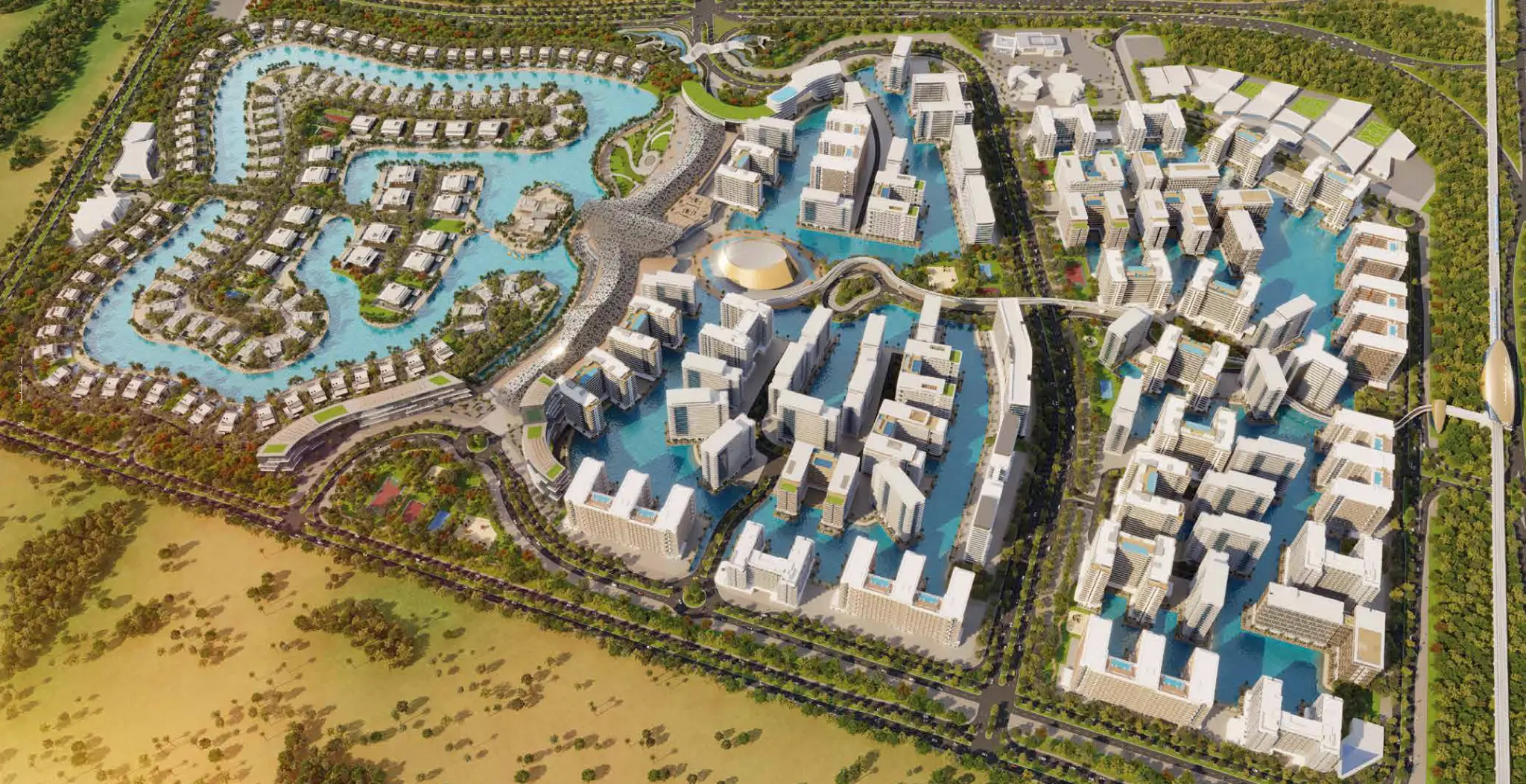 Studio Apartment in Azizi Venice in Azizi Venice, Dubai South - view 17 showing studio with studio layout, 334 sq ft