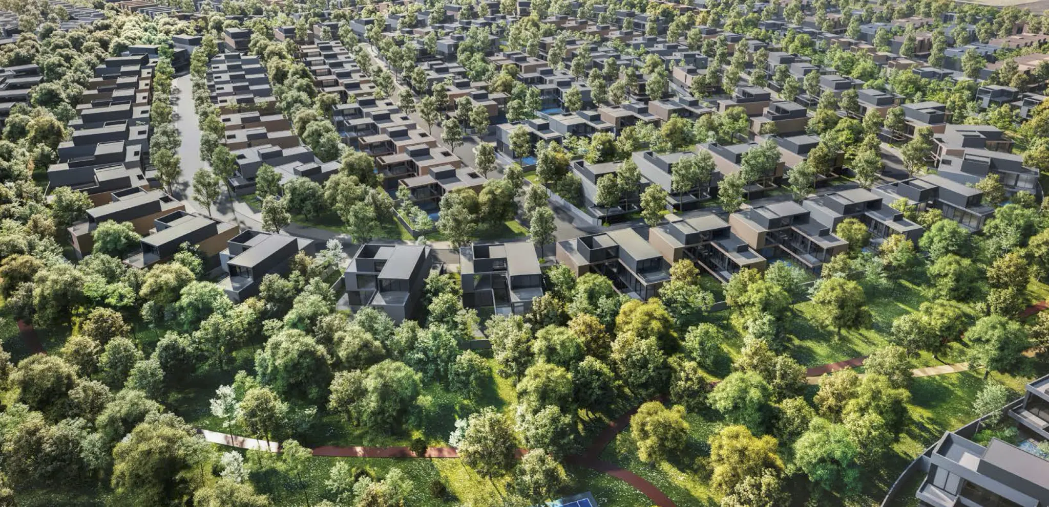 3 Bedroom Townhouse in Masaar Sequoia in Sequoia, Masaar, Sharjah - living room interior showing townhouse with 3 bedrooms, 2348 sq ft