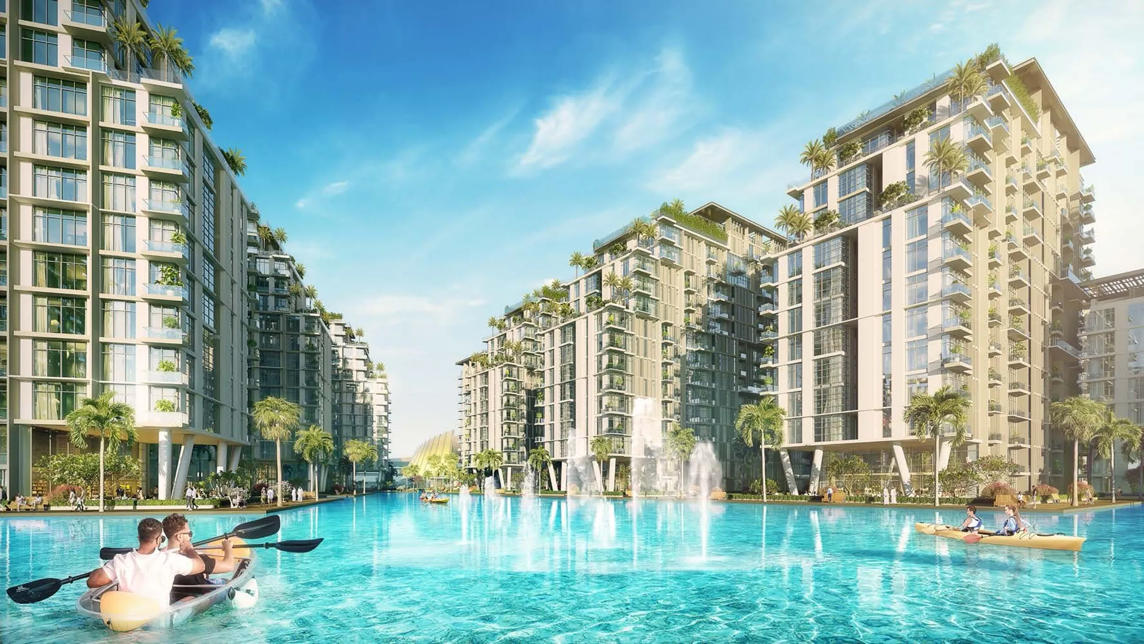 Studio Apartment in Azizi Venice in Azizi Venice, Dubai South - master bedroom showing studio with studio layout, 334 sq ft