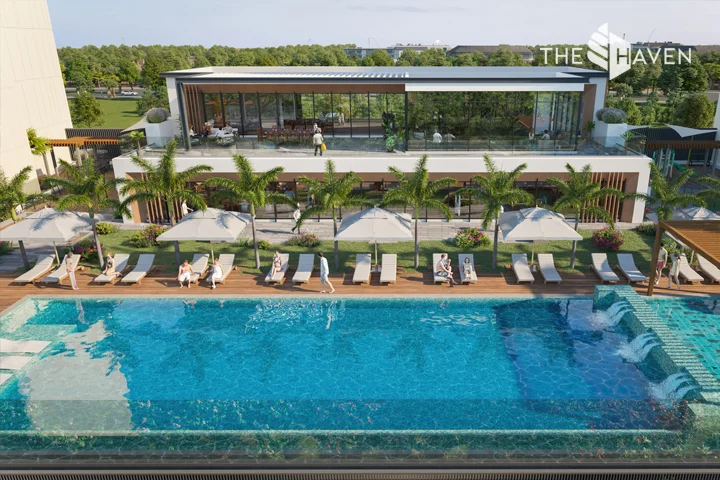 2 Bedroom Corner Unit in The Haven in The Haven, Majan, Dubai Land - aerial community view showing 2 bedroom apartment with 2 bedrooms, 999 sq ft